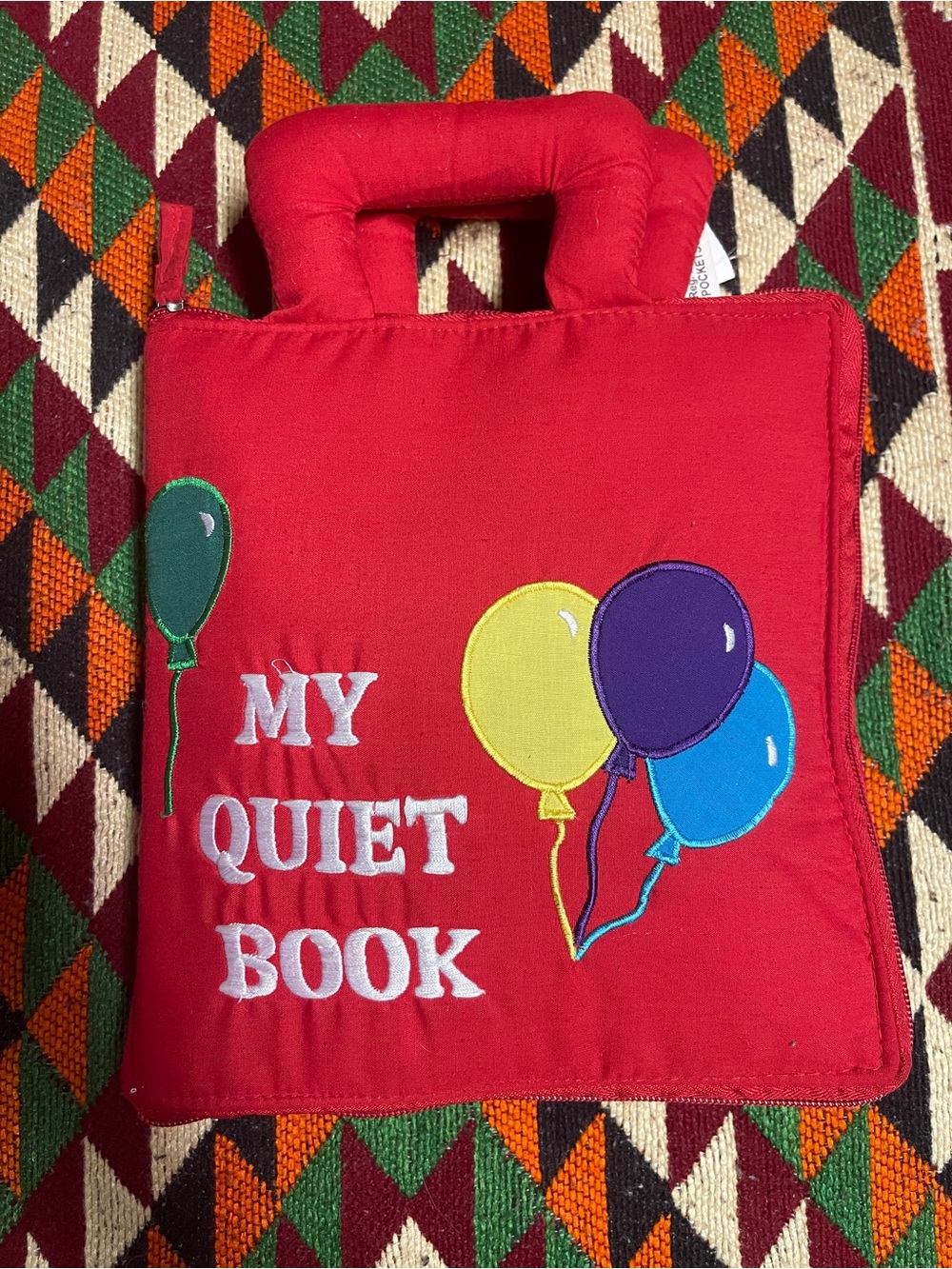Pockets of Learning My Quiet Book Interactive Educational Activity Book